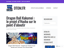 Tablet Screenshot of dtom.fr